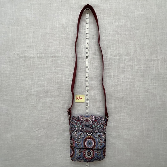 Sakroots Sak On The Go Small Messenger Travel Crossbody Graphic Print NWOT - Picture 13 of 16